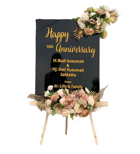 Papan Bunga Akrilik Gagasari